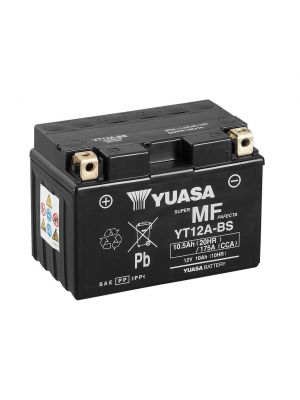 Аккумулятор Yuasa YT12A-BS 12V 10Ah 175A, Фото 1