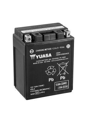 Аккумулятор Yuasa YTX14AHL-BS 12V 12,6Ah 210A, Фото 1