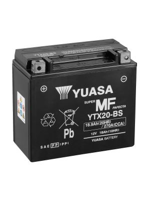 Аккумулятор Yuasa YTX20-BS 12V 18,9Ah 270A, Фото 1