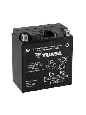 Акумулятор Yuasa YTX20CH-BS 12V 18,9Ah 270A, Фото 1