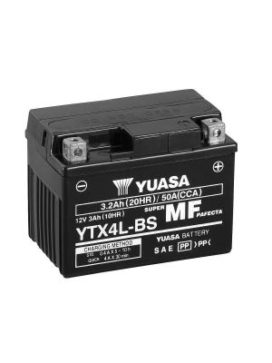 Акумулятор Yuasa YTX4L-BS 12V 3Ah 50A, Фото 1