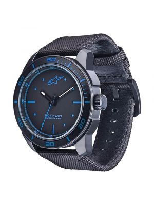 Часы Alpinestars Tech Watch 3H nylon strap black/blue, Фото 1