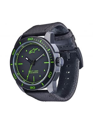 Часы Alpinestars Tech Watch 3H nylon strap black/green, Фото 1