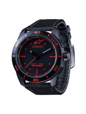 Годинник Alpinestars Tech Watch 3H nylon strap black/red, Фото 1