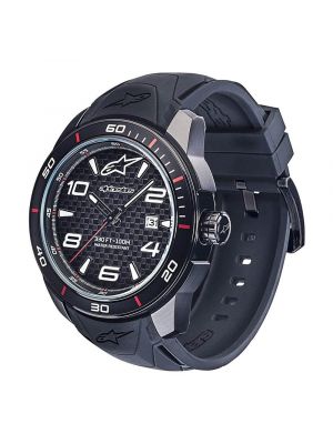 Часы Alpinestars Tech Watch 3H silicon strap black, Фото 1