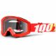 Очки детские для кросса 100% Strata JR Goggle Furnace red, Фото 1