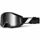 Очки детские для кросса 100% Strata JR Goggle Goliath black silver lens, Фото 1