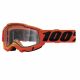 Очки для кросса 100% Accuri 2 Enduro Goggle Orange (Dual clear lens), Фото 1