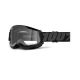 Окуляри для кросу 100% Strata 2 Goggle Black clear lens, Фото 1