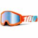 Окуляри для кросу 100% Strata Goggle Orange Blue Lens, Фото 1