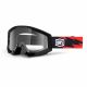 Очки для кросса 100% Strata Moto Goggle Slash Red Lens, Фото 1