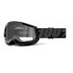 Окуляри для кросу дитячі 100% Strata 2 Youth Black clear  lens, Фото 1