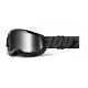 Очки для кросса детские 100% Strata 2 Youth Black silver mirror  lens, Фото 1