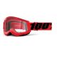 Окуляри для кросу дитячі 100% Strata 2 Youth Red clear  lens, Фото 1