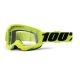 Окуляри для кросу дитячі 100% Strata 2 Youth Yellow clear  lens, Фото 1