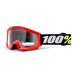 Окуляри для кросу дитячі 100% Strata Mini Red clear  lens, Фото 1