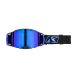 Очки для кросса Klim Edge Focus Blue Chrome Dark Smoke Blue Mirror, Фото 1