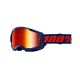 Окуляри для кросу 100% Strata 2 Goggle Navy mirror red lens, Фото 1