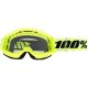 Окуляри для кросу 100% Strata 2 Goggle Neon yellow clear lens, Фото 1