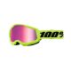Окуляри для кросу 100% Strata 2 Goggle Neon Yellow mirror pink lens, Фото 1