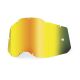 Сменные линзы Ride 100% RC2/AC2/ST2 Anti-Fog gold mirror lens, Фото 1