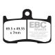 Тормозные колодки Ebc FA347HH, Фото 1