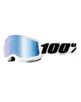 Очки для кросса 100% Strata 2 Goggle Everest mirror blue lens, Фото 1
