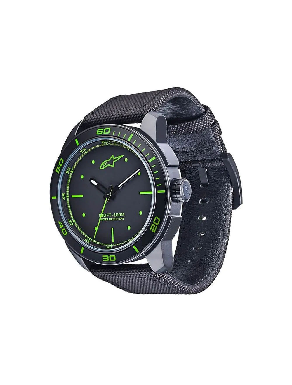 Alpinestars Tech Watch 3H nylon strap black green