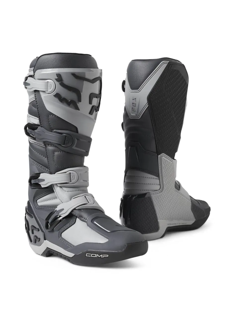FLY RACING Viper バイクブーツ グレー/ブラック МотоВзуття Fox Comp Boots - mybike | Київ, Дніпро, Одеса, Львів