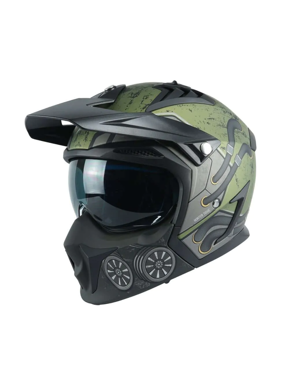 МотоШлем Axxis Hunter SV Toxic - mybike | Киев, Днепр, Одесса, Львов